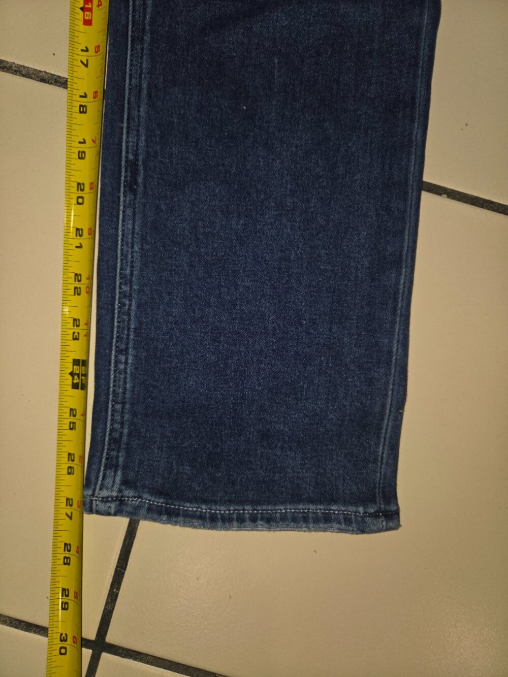 Paige Cindy Straight Jeans Roam Distressed Size 29 - Picture 7 of 10